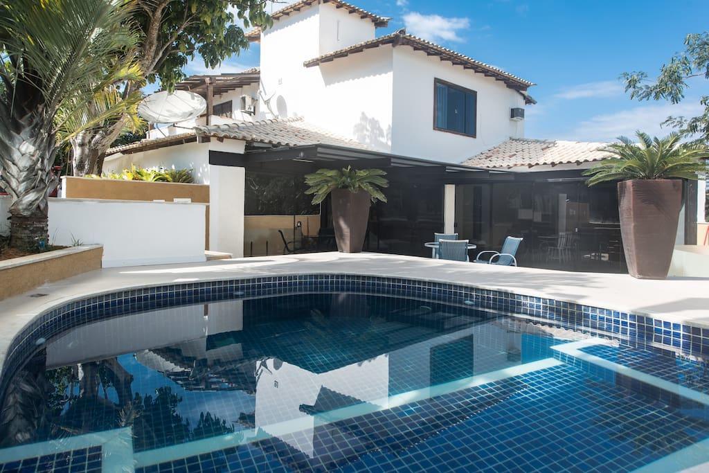 Buzios Geriba Dentro De Condominio Com Piscina Propria Luaran gambar